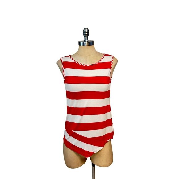 Cabi 5198 Stripe Carousel Tank Size XS - Picture 2 of 5